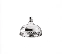 Huber Pomme de douche nostalgique avec effet pluie 15cm Chrome 05.SO.01H.CR