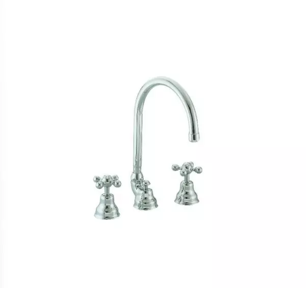 Cisal Arcana Ceramic Mélangeur lavabo 3 trous Chrome AC00106021