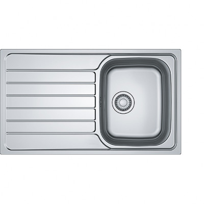 Franke Spark SKX 611 évier en inox montage en surface avec égouttoir 86x50cm 101.0315.545