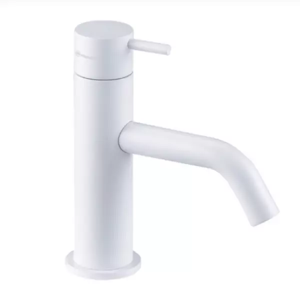 Waterevolution Flow mitigeur de lavabo blanc mat T110BR