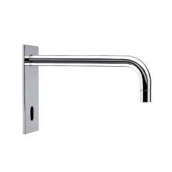 Waterevolution Robinet de lavabo électronique Flow avec capteur infrarouge chrome avec bec 25cm T1161EE01-25