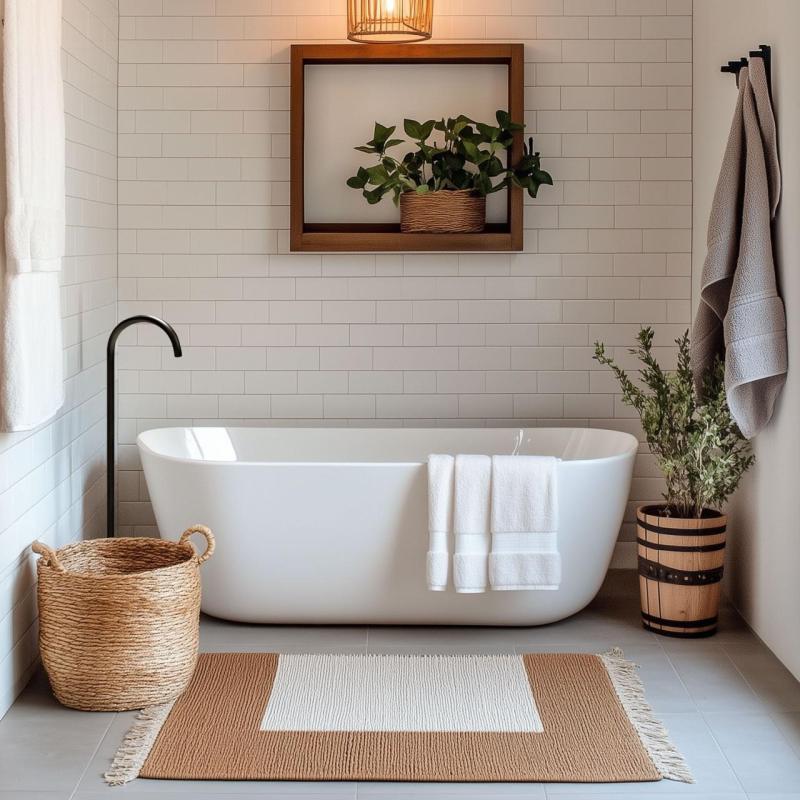 Waterevolution Flow Bec de baignoire sur pied Noir mat T1673PR