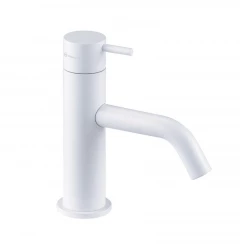 Waterevolution Flow Robinet de lavabo blanc mat T1101ABR