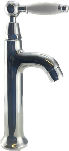 PB Classic Mitigeur de lavabo avec levier blanc eau froide Chrome 1208853732