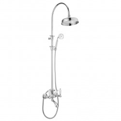 PB Classic Set bain/ douche apparent avec effet de pluie acier inoxydable 1208854832