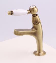 PB Classic Mitigeur de lavabo avec levier blanc eau froide petit modèle Bronze 1208854902