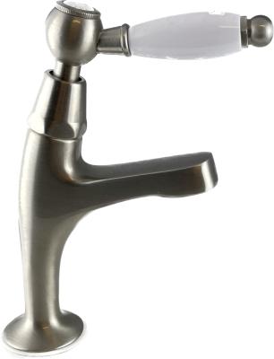 PB Classic Mitigeur de lavabo avec levier blanc eau froide petit modèle Acier inoxydable 1208854912