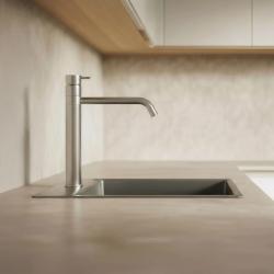 Waterevolution Flow Mélangeur de cuisine en inox massif T150IE