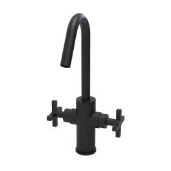 Waterevolution Cruz Robinet de lavabo Noir mat 1208916592