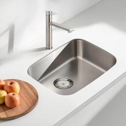 CARESSI Mitigeur de cuisine en acier inoxydable tout inox CA102I ECO 1208920620