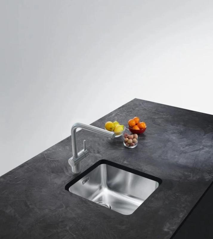 Franke Atlas Neo Robinet de cuisine bec pivotant Acier inoxydable115.0521.435