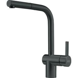 Franke Atlas Neo robinet de cuisine noir brossé avec bec extractible 115.0550.427