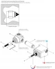 Waterevolution Flow inbouw douchethermostaat met 1 stopkraan chroom technische tekening