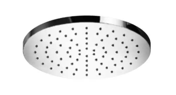 SB Rubinetterie Eco Air Douche avec effet pluie et économie d'eau Tête de douche 25 cm en métal chromé 1208946743