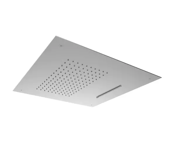 SB Square 316 douche pluie encastrée avec cascade 38x38cm - acier inoxydable 1208946994