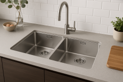 Franke Maris Double évier en inox MRX 220 sous plan, à fleur de plan ou en surface 1270568051