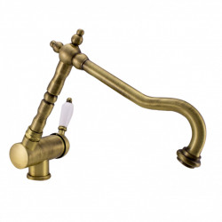 PB Vintage Nostalgic robinet de cuisine robinet de fenêtre pliable Bronze 1208953756