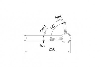 Franke Orbit robinet de cuisine bas en inox massif avec bec pivotant en inox 115.0569.290