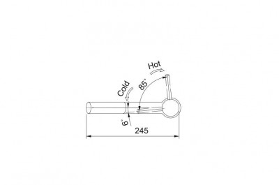 Franke Orbit robinet de cuisine bas en inox massif avec bec extractible en inox 115.0569.461
