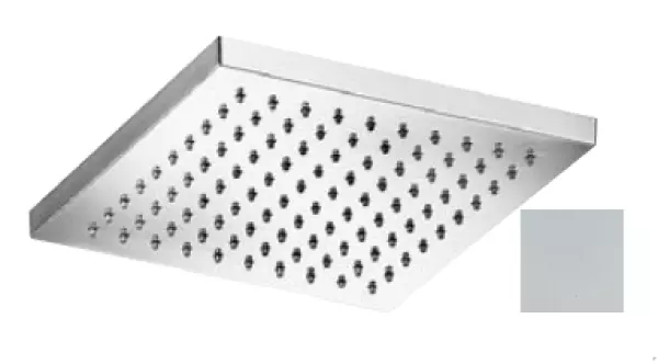 SB Rubinetterie Douche pluie Eco Air carrée économie d'eau blanc mat 20x20cm 1208955527