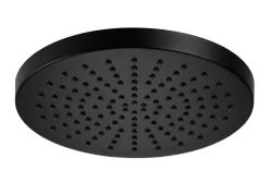 SB Round Douche Pluie en laiton 20 cm Noir mat 1208955603