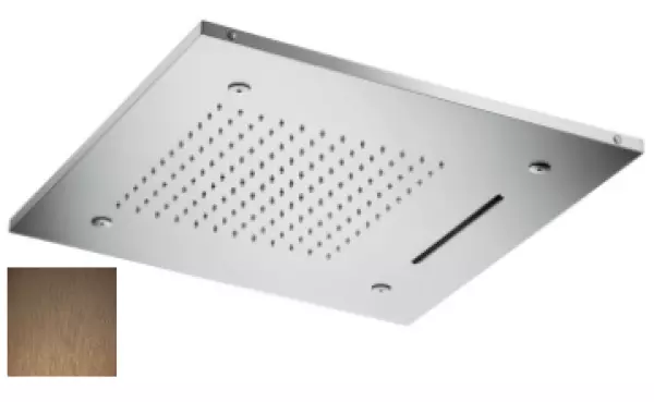 SB Temotion Douche pluie encastrée 3 jets de douche PVD cuivré 1208955695