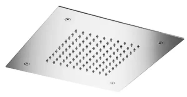 SB Temptation square douche pluie encastrée 30x30cm entièrement en acier inoxydable 1208955717