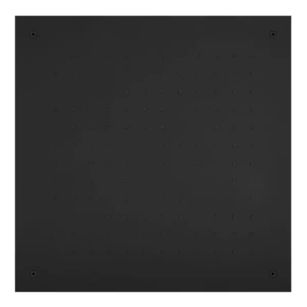 SB Temptation Douche de pluie 50x50cm carré encastré noir mat 1208955776