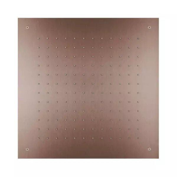 SB Temptation 50x50cm douche de pluie carrée encastrée avec PVD cuivré 1208955778