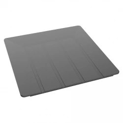 Plaque d'égouttage Caressi Design en silicone anthracite