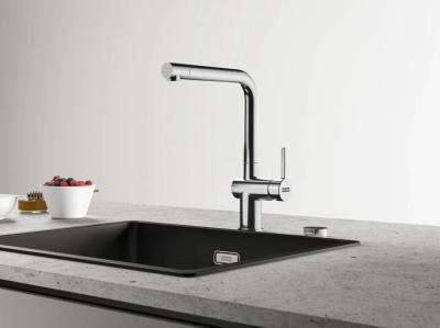 Franke Active L Mitigeur de cuisine chrome avec douchette extractible 115.0653.379