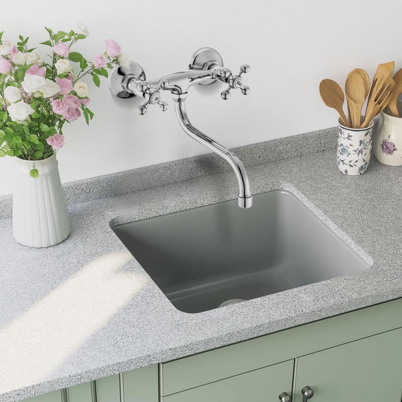 AquaTrimo Vivaldi robinet mural de cuisine classique chrome 21VV7068CM