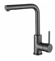 Ausmann Lavea anthracite robinet de cuisine PVD gun metal avec bec pivotant 1208957134