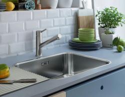 Franke Smart SRX 210.40 T évier en acier inoxydable 40x40 à fleur de plan 127.0688.776