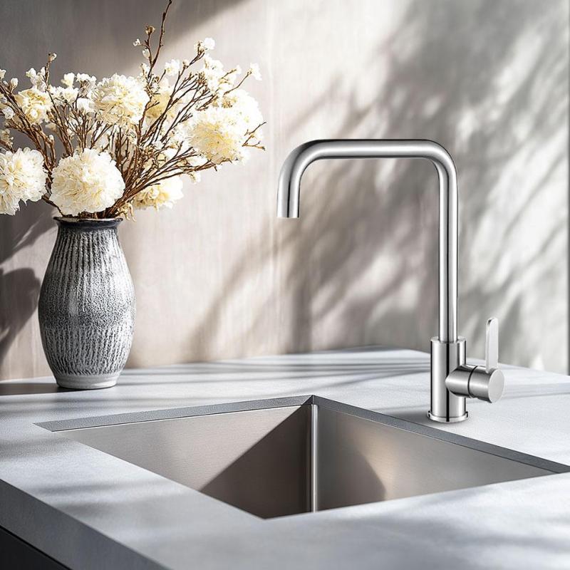 AquaTrimo Solid mélangeur de cuisine en inox 21SL7370SS