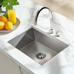 Waterevolution Flow Mélangeur de cuisine 2 trous acier inoxydable T151IE