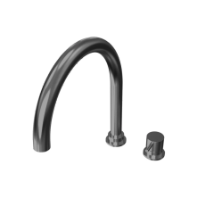 Waterevolution Flow Mélangeur de cuisine 2 trous Gunmetal PVD T151GME