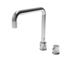 Waterevolution Flow Mitigeur de cuisine 2 trous chrome T151H01