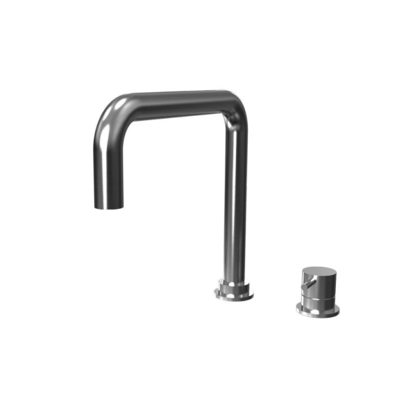 Waterevolution Flow Mélangeur de cuisine 2 trous gunmetal PVD T151HGME