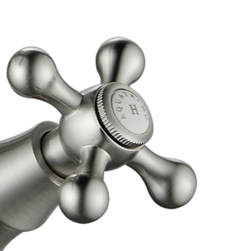 AquaTrimo Windsor robinet de cuisine nostalgique inox 21WS7531NM