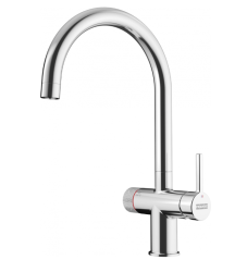 Franke Maris waterhub 4L boiler 3-1 avec robinet d'eau bouillante mécanique Twist chrome 160.0705.687