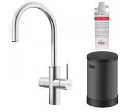 Franke Maris water hub chaudière 4L 3-en-1 avec robinet d'eau bouillante électronique tactile en acier inoxydable 160.0702.531.