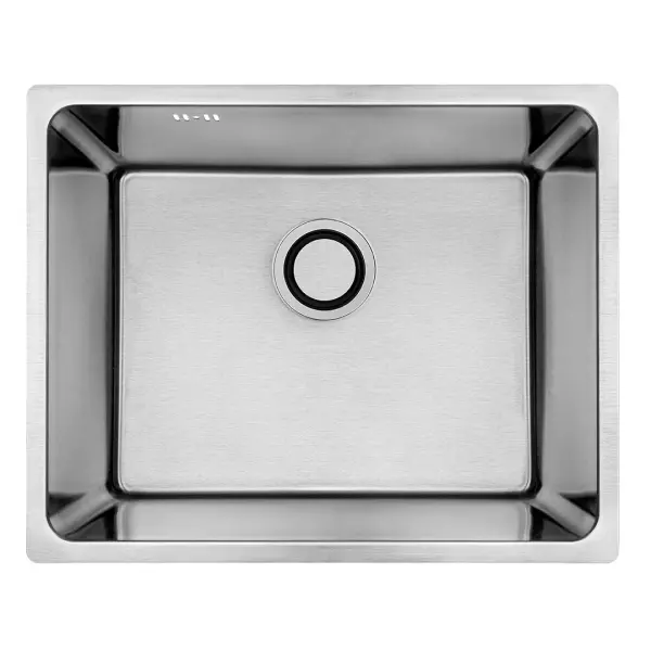 Aquadesign R25 évier en acier inoxydable pour montage en surface, sous plan et à fleur de plan 50x40cm 1208958208