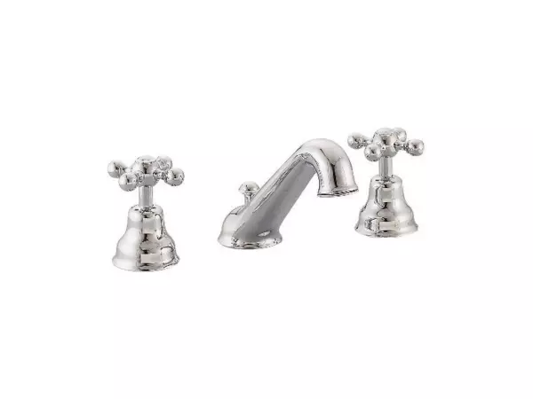 Cisal Arcana Ceramic 3-trous Mélangeur lavabo Chrome/Or AC00102074