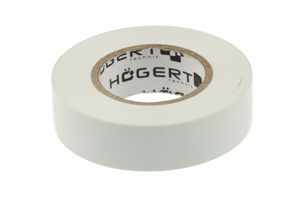 Hoegert Ruban isolant 0,13 mm x 19 mm x 20 m blanc 1208959571