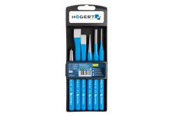 Hoegert Ensemble de ciseaux et de poinçons 6 pièces en CrV 1208960301