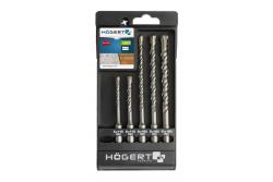 Hoegert Mèche de perceuse à maçonnerie SDS+ ensemble de 5 pièces : 3 x 6 mm 8 mm 10 mm 1208961717