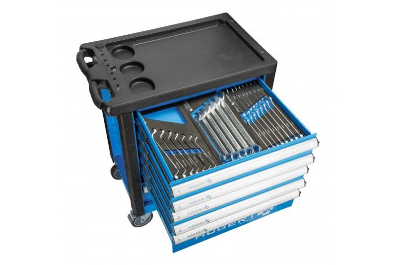 Hoegert Armoire à outils 214 pièces 1208962013