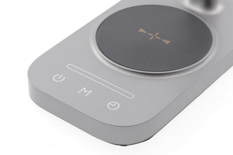 Decor Lampe de bureau Bressi 8W 450lm AC220-240V 3-CCT Chargement sans fil USB PF>0 5 RA>80 Gris 1208962480