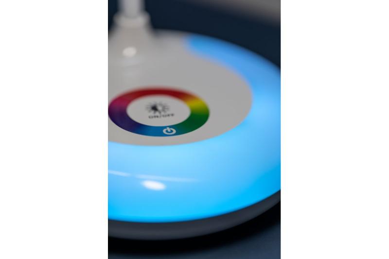 Decor Lampe de table GALACTIC LED 5W 240lm 5V DC 4000K RGB base USB recharge corps blanc. 1208962485